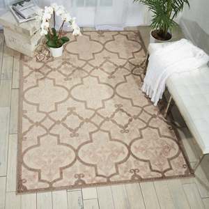 พรมโบฮีเมียนสีครีม Nourison Aloha ขนาด 3'6 x 5'6 - Product Image 5