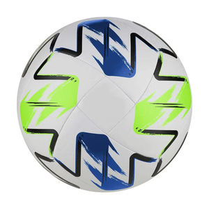 Ballon de football sur mesure de qualité supérieure, cousu à la main, design classique, matériau PU-PVC, taille et logo personnalisés - Product Image 1