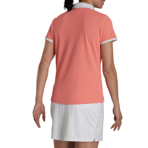 Polos de golf personalizados para mujer, ropa deportiva de ajuste seco de manga corta de algodón para deportes y ropa de golf, ropa OEM ODM - Product Image 2