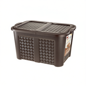 ARIANNA Trunk Weng 8035450909 Tontarelli Contenedor Ahorrador de Espacio de 130 Litros con Cestas Tejidas - Product Image 2