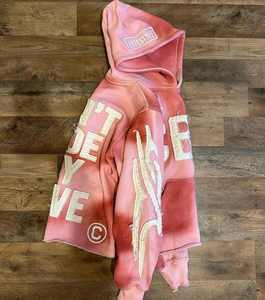 Sweat-shirts à capuche pour homme avec broderie délavée, design personnalisé, pour un usage décontracté, matière de haute qualité, sweat-shirts à capuche tendance pour homme - Product Image 2