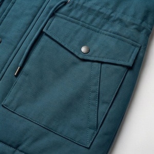 Chaqueta Parka Formal para Hombre, Talla XL, Cálida, con Forro Polar Estándar, Capucha Desmontable, Relleno de Algodón, Venta al Por Mayor - Product Image 5