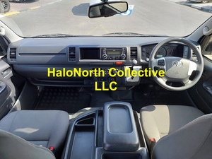 Toyota Hiace Commuter d'occasion 2015, conduite à droite, moteur diesel, propulsion arrière, fourgonnette de transport urbain, bus économique, transmission automatique, Euro 4 - Product Image 3