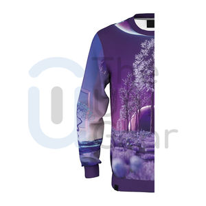 Ropa de calle para hombre, sudaderas con capucha de invierno sólidas, sudadera personalizada, cuello redondo, jersey de manga larga de gran tamaño, Top polar, fabricante OEM - Product Image 5