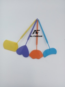 Miroirs d'extension de cils professionnels avec logo personnalisé Forme de cœur carré de lune en acier inoxydable japonais grande quantité - Product Image 3