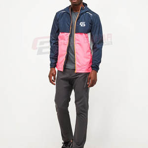 Veste coupe-vent High Street Design pour hommes, col montant de haute qualité, coupe-vent et imperméable pour la saison hivernale - Product Image 2