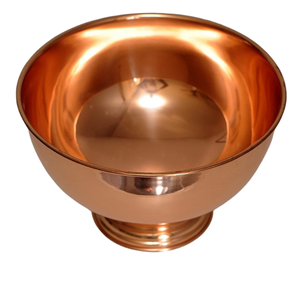 5 Liter 100% Copper <b>Punch</b> <b>Bowl</b> With Stand For Your Copper Kitchenware And Copper Dishware Collection - Product Image 1