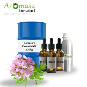 Huile essentielle de géranium AROMAAZ International pour la peau et l'aromathérapie - Bienfaits anti-rides et anti-âge - Product Image 4