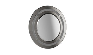 Contemporary Geometric <b>Round</b> <b>Wall</b> <b>Mirror</b> Modern Home Furniture Decorative <b>Mirror</b> - Product Image 3