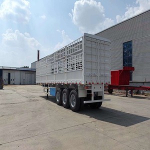 Remorques à ridelles hautes pour le transport de bétail (bovins, ovins, porcins) de 25-30 tonnes, avec essieux renforcés et robustes, pour vente en gros - Product Image 6