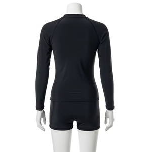 Girls Polyester Nylon Rash Guard with Silk Screen Printing Soft Stretch Fabric <b>UV</b> <b>Protection</b> <b>Swimwear</b> Sports Water Clothing - Product Image 2