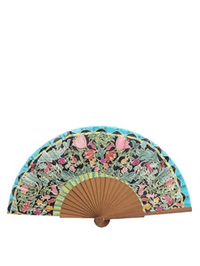 Portable Handmade <b>Bamboo</b> Wood Hand Fan with Custom Branding, Designer Promotional Fans for Marketing Campaigns - Product Image 3
