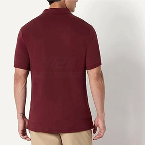 Polo pour homme de couleur personnalisée, pour homme adulte, taille plus, polo pour homme, vêtements d'été, polos - Product Image 3