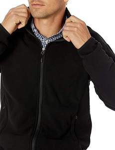 Sudadera con Capucha de Felpa de Punto con Cremallera Personalizada, 100% Poliéster, Cuello Alto, Estilo Holgado, Unisex - Product Image 5