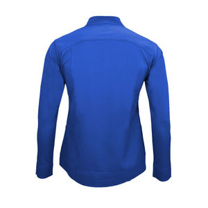 Veste de gommage pour infirmière à fermeture éclair avec logo personnalisé Vestes de gommage pour hôpitaux Uniformes doux et extensibles - Product Image 2