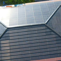 Énergie verte Chine Matériaux de construction Tuiles solaires flexibles Panneaux solaires photovoltaïques écologiques