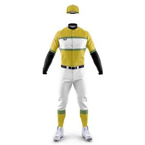 Uniforme de béisbol de alta calidad al por mayor uniforme de entrenamiento de béisbol transpirable de nuevo diseño personalizado - Product Image 1