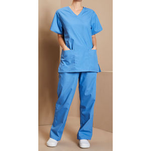 Uniformes Médicos Deportivos Personalizados de Fábrica, Conjuntos de Uniformes de Enfermería, Pantalones Deportivos, Uniformes Médicos de Hospital de Spandex - Product Image 4