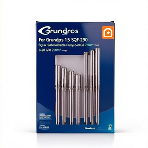 ปั๊มน้ำแบบจุ่มใต้น้ำ Grundfos 15 SQF-290 SQFlex Solar ขนาด 8-20 แกลลอนต่อนาที 750 วัตต์ สูงสุด 520 ฟุต สำหรับการเกษตร - Product Image 2