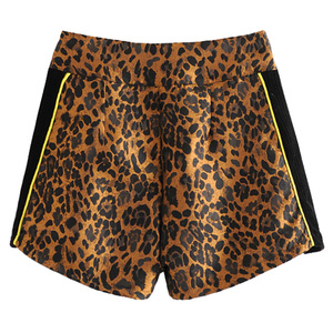 กางเกงขาสั้นผ้าเทอร์รี่คอตตอนสำหรับผู้หญิง เอวยางยืด นุ่ม เบาสบาย ระบายอากาศได้ดี เป็นมิตรกับสิ่งแวดล้อม เหมาะสำหรับใส่ลำลองในบ้าน ชุดนอน แฟชั่นฤดูร้อน - Product Image 1