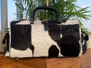 กระเป๋าดัฟเฟิลกระเป๋าเดินทางหนังวัวขนาดใหญ่หรูหราสำหรับทุกเพศความจุขนาดใหญ่กระเป๋าเดินทาง - Product Image 2