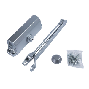 Door Closer Without Hold, Strength 3. Silver Color (For Doors 80/100 cm.) - Product Image 4
