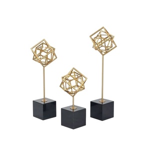 Escritorio de Metal cuadrado para el hogar, decoración moderna y sencilla, con Base de mármol negro, fabricante al por mayor, hecho en la India, gran oferta - Product Image 1