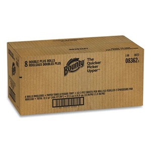 Acheter des serviettes en papier Bounty originales abordables pas cher prix blanc pleine feuille d'essuie-tout, 12 rouleaux doubles en gros - Product Image 5