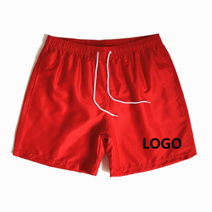 Shorts décontractés pour hommes de haute qualité, confortables et respirants, logo personnalisé, vente chaude, teinture unie, motif uni, logo personnalisé - Product Image 2