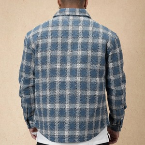 ¡Novedad de invierno 2025! Chaqueta de tendencia a la moda para hombre, camisa de gran tamaño con cuello grueso de alta calidad, chaqueta informal de estilo de motocicleta para jóvenes - Product Image 2