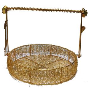 Vente chaude Bambou Panier De Fruits En Bois Qualité Supérieure Courbe À La Main Décoratif Arrondi Fruits Stockage Article Chaud - Product Image 3