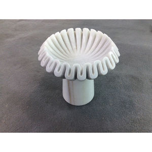 Nouveauté Elégant bol en marbre carré sculpté pour servir des fruits secs et à des fins décoratives pour les fêtes - Product Image 4