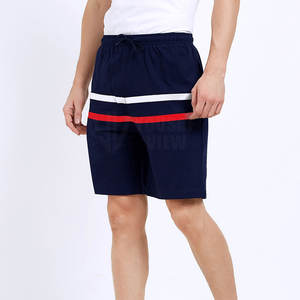 กางเกงขาสั้นลำลองผู้ชายคุณภาพสูง ระบายอากาศได้ดี แห้งเร็ว ผลิตจากโพลีเอสเตอร์/คอตตอน เหมาะสำหรับการออกกำลังกาย - Product Image 2