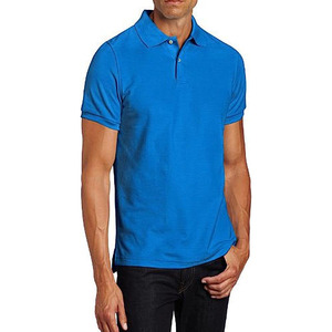 Manga larga de poliéster de alta calidad para hombres para polos, patrón sólido bordado personalizado, marca antiarrugas, camisas lisas de lona - Product Image 2