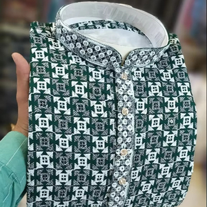 Thiết kế đám cưới <span class=keywords><strong>kurta</strong></span> cho nam giới thêu dân tộc partywear thiết lập đám cưới & lễ hội văn hóa tổ chức sự kiện trang phục làm cho trong Ấn Độ - Product Image 1