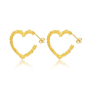 Boucles d'oreilles clous en argent sterling 925 plaqué or 22 carats, design simple, fabrication artisanale turque, vente en gros - Product Image 1