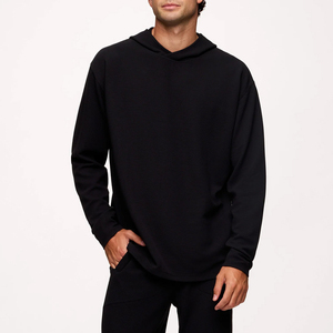 Felpe con Cappuccio da Uomo in <span class=keywords><strong>Cotone</strong></span> di Bambù, Pullover Organico Sostenibile con Cappuccio per Uomo - Product Image 4