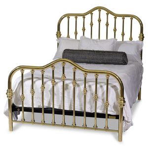 Elegante Estructura de Cama de Latón Inspirada en un Palacio con Acabado Artístico para una Decoración de Dormitorio de Lujo - Product Image 5