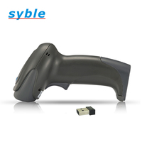 Lecteur de codes-barres portable Syble XB-6266R sans fil 2.4G, pistolet de lecture de codes-barres, lecteur de codes-barres de stockage