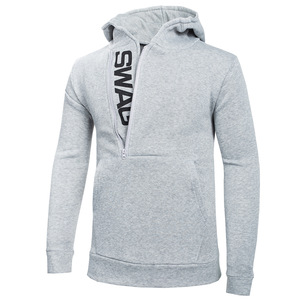 GAF Street Hombres de alta calidad en blanco grueso Fleece de gran tamaño personalizado impreso Logo Hombres Sudaderas con capucha y sudaderas - Product Image 4