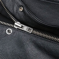 Veste de motard en cuir et toile grande taille pour homme, nouvelle collection hiver, haute qualité, haute visibilité, vêtement d'extérieur pour moto
