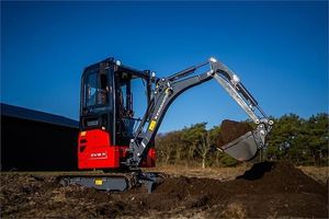 Mini-excavatrice diesel Perkins de 2 tonnes, équipement de construction de base avec moteur et boîte de vitesses - Product Image 4