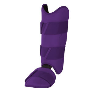 Espinilleras de Béisbol Moradas con Correas Seguras, Protección para las Piernas, Equipo de Protección de Estilo Profesional, Protectores de Piernas - Product Image 4