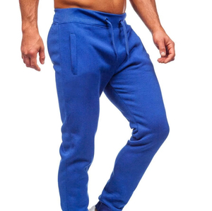 Thick High Quality Fabric Roomy Fit Breathable Design Sweatpants For Men Versatile Urban Casual Soft Comfortable Sweatpants - Product Image 3