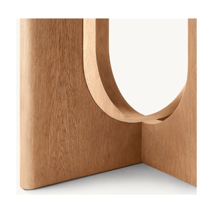 โต๊ะกลมไม้สักแฮนด์เมดสำหรับห้องรับประทานอาหาร - Product Image 4