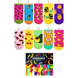 10-Pack Breathable Jacquard Print Patterned Slipper <b>Socks</b> <b>Cute</b> Girl's Nylon <b>Socks</b> for Daily Use One Size Fits All Summer Spring - Product Image 1