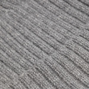 Lightweight Unisex Winter <b>Beanie</b> Cap For Adult Gray Color Soft <b>Wool</b> Casual Wear Fashionable Warm Winter Foldable Hats - Product Image 6