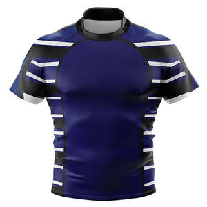 Fabrication au Pakistan Maillot de rugby de qualité supérieure sur mesure Impression par sublimation Maillot de rugby nouveau style personnalisé - Product Image 3