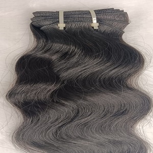 Paquete de extensiones de cabello humano al por mayor extensión de cabello natural indio de larga duración y lavable. - Product Image 4