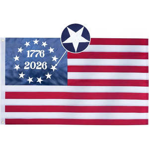 3-Pack Patriotic Decor Kit 250 <b>Flags</b> Set - Product Image 3
